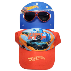 KIT BONE E OCULO HOT WHEELS