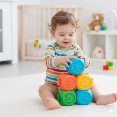 BINQUEDO EDUCATIVO CUBO DIDATICO TC BABY