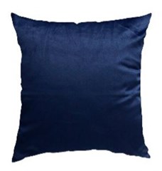 CAPA ALMOFADA 45X45 ESTAMP VELVET BLUE