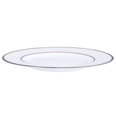 PRATO RASO PORCELANA ABA LARGA SIENNA 28CM