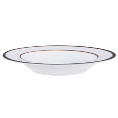 PRATO FUNDO PORCELANA ABA LARGA SIENNA 23CM