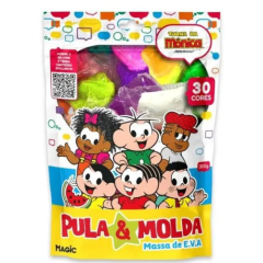 MASSA EVA PULA MOLDA TURMA MONICA 300G