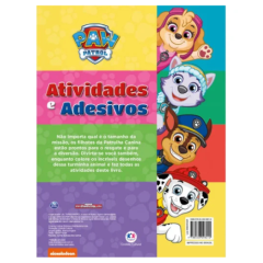 LIVRO ADESIVOS E ATIVIDADES PATRULHA CANINA