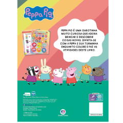 LIVRO ADESIVOS E ATIVIDADES PEPPA PIG
