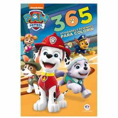 LIVRO PATRULHA CANINA 365 ATIVIDADES E DESENHOS PARA COLORIR