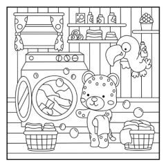 LIVRO COLORIR CUTE WORLD