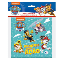 LIVRO BANHO PATRULHA CANINA MINHA ESPONJINHA