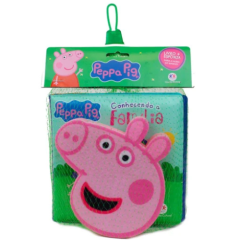 LIVRO BANHO PEPPA PIG MINHA ESPONJINHA