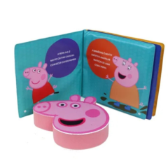 LIVRO BANHO PEPPA PIG MINHA ESPONJINHA