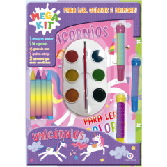 LIVRO LER COLORIR E BRINCAR UNICORNIOS