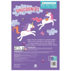 LIVRO LER COLORIR E BRINCAR UNICORNIOS