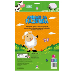 LIVRO FANTOCHE ANIMAIS DA FAZENDA