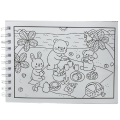 LIVRO COLORIR COMFY E COZY BLUE
