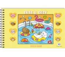 LIVRO COLORIR CUTE E COZY YELLOW