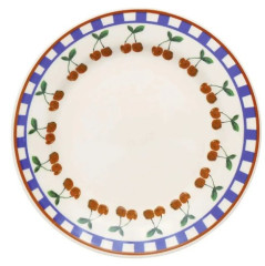 PRATO RASO CERAMICA JARDIM CEREJAS 24CM