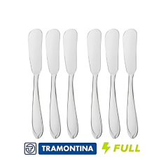 JOGO ESPATULAS LAGUNA  INOX 6PCS