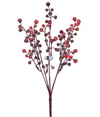 BUQUE BERRIES ARTIFICIAL X5 VERMELHO