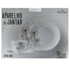 JOGO JANTAR OPALINE 16PCS LIZ ED510465