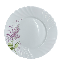 JOGO PRATO OPALINE 12PCS JARDIM ED510470