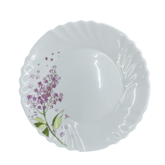 JOGO PRATO OPALINE 12PCS JARDIM ED510470
