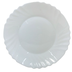 PRATO SOBREMESA OPALINE BUQUE 20CM ED510473