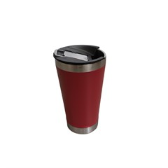 COPO TERMICO PREMIUM 450ML VERMELHO ED511405