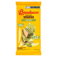 BISCOITO WAFER MAXI PISTACHE BAUDUC 104G