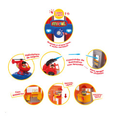 BRINQUEDO QUARTEL BOMBEIROS FIRE STATION MARAL