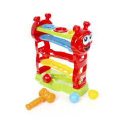 BRINQUEDO EDUCATIVO BABY PEIA CENTOPEIA RAMPA BOLINHAS MARAL CORES