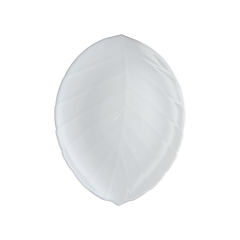PRATO OVAL OPALINE FOLHA 22CM ED510485