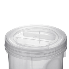 POTE MULTIUSO PLAST RED  TP/ROSCA 2L TRANSPARENTE