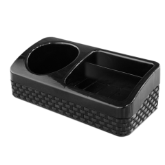 PORTA DETERGENTE +ESPONJA RATTAN BASE PRETO