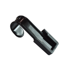 SUPORTE ORGANIZADOR PLAS ADESIVO 11CM PRETO