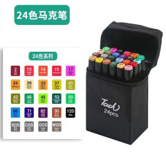 KIT CANETA MARCADOR 24 CORES ED511469
