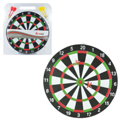 JOGO DARDO PONTO ALVO C/ 4 DARDOS 30CM