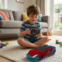 CARRINHO CONTROLE REMOTO SPIDERMAN 3FUNCOES