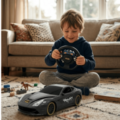 CARRINHO CONTROLE REMOTO BATMAN 3FUNCOES
