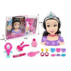 KIT BONECA MAQUIAGEM SNOW 14PC ED510679