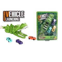 KIT PISTA JACARE VEHICLE LAUNCHING 4 PECAS