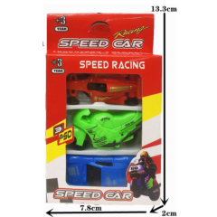 KIT CARRO FRICCAO SPEED CAR 3PC ED510777