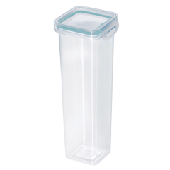 POTE PLASTICO QUADRADO TRAVA MAIS 1,6L AZUL