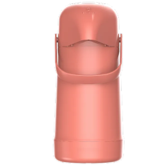 GARRAFA TERMICA PRESSAO MAGIC 500ML CORAL