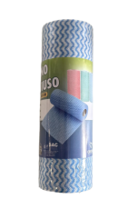 PANO MULTIUSO 25X30CM 50 PECAS CORES SORTIDAS ED511484