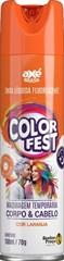 TINTA SPRAY CABELO TEMP INF 150ML LARANJA