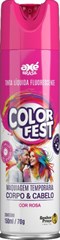 TINTA SPRAY CABELO TEMPOR INF 150ML ROSA