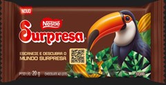CHOCOLATE SURPRESA AO LEITE 20G