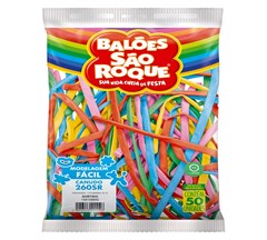 BALAO CANUDO 50UN CORES