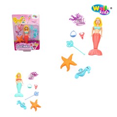 BONECA SEREIA PRINCESA YASMIN 7PCS