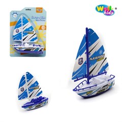 BRINQUEDO BARCO A VELA MARINE A PILHA