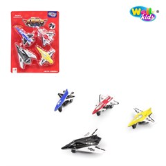 KIT AVIAO E CARRINHO FRICCAO 5PCS